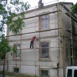 Chantier en cours - Enduit de façade